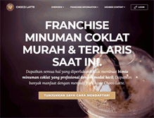 Tablet Screenshot of chocolatteindonesia.com